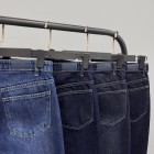 شلوار رگولار جین آبی جلو دوخت شلوار رگولار جین آبی جلو دوخت