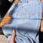 شلوار رگولار آبی افرا