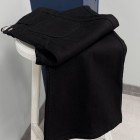 شلوار بوتکات جین مشکی و ذغالی جلو جیب