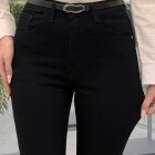 شلوار بوتکات جین مشکی و ذغالی شلوار بوتکات جین مشکی و ذغالی