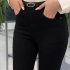 شلوار بوتکات جین مشکی و ذغالی شلوار بوتکات جین مشکی و ذغالی