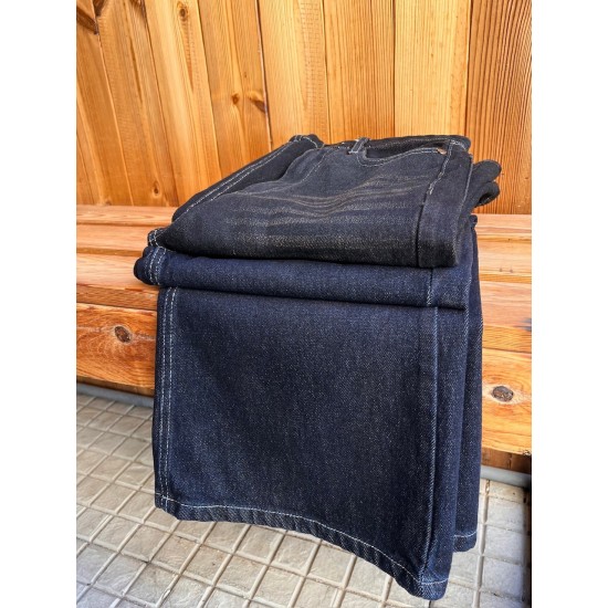 شلوار فلر بگ جین آبی