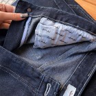 شلوار فلر بگ جین آبی