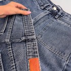 شلوار فلر بگ جین آبی ژالین شلوار فلر بگ جین آبی ژالین
