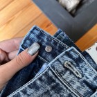 شلوار واید کات جین آبی مارسلا