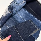 شلوار فلر واید کات آبی لونا