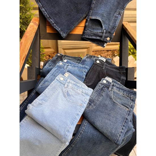 شلوار بوتکات جین لامیا