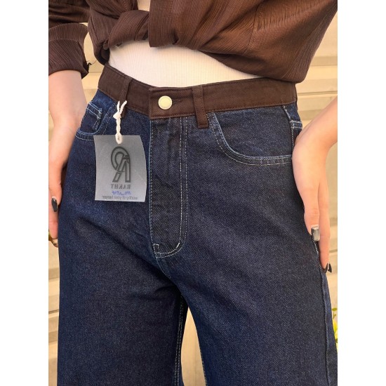 شلوار فلر بگ جین پروشات شلوار فلر بگ جین پروشات