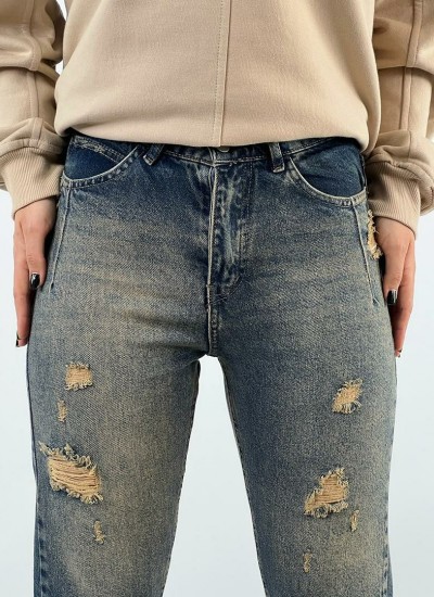 شلوار مام فیت جین تینتی شلوار مام فیت جین تینتی