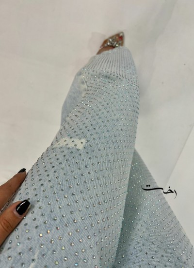 شلوار استریت کمر ساده نگینی شلوار استریت کمر ساده نگینی