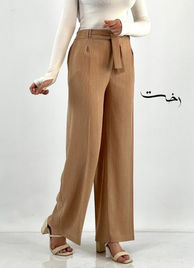 شلوار بگ مراکشی کمربنددار شلوار بگ مراکشی کمربنددار