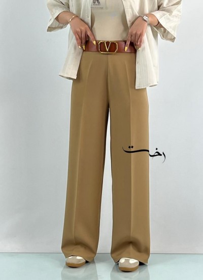 شلوار بگ پارچه ای پشت کش شلوار بگ پارچه ای پشت کش