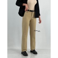 شلوار نیم بگ کتان