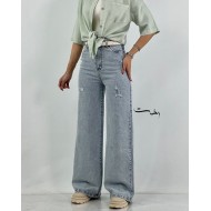 شلوار بگ جین آبی و ذغالی شلوار بگ جین آبی و ذغالی