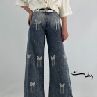 شلوار شافل نگین پروانه ای شلوار شافل نگین پروانه ای