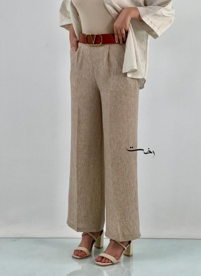 شلوار نخی پیله دار شلوار نخی پیله دار