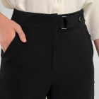 شلوار بگ پارچه ای کمر سگک شلوار بگ پارچه ای کمر سگک