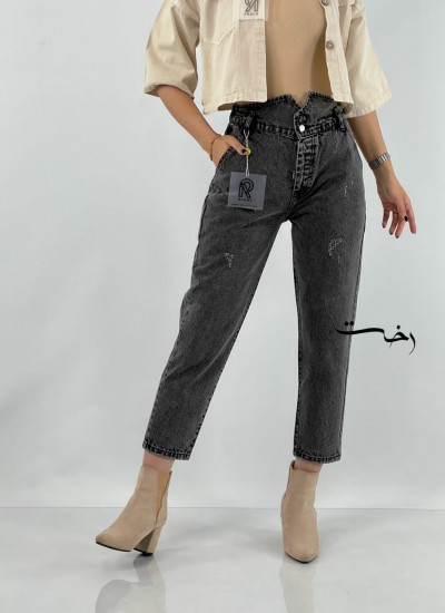 شلوار مام جین تک سایز 